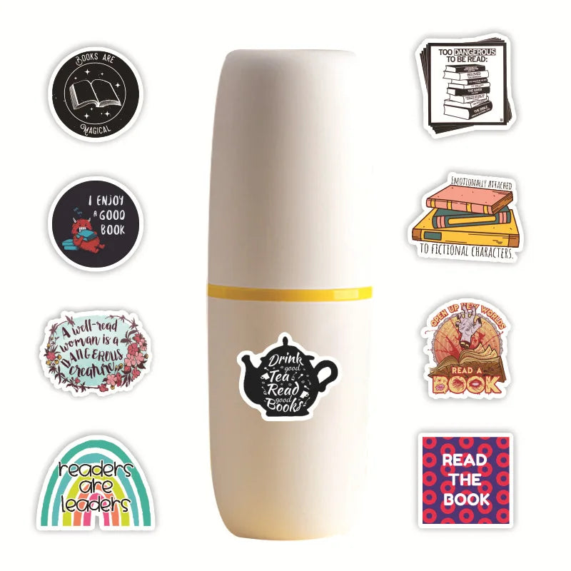 Literary Love Sticker Collection